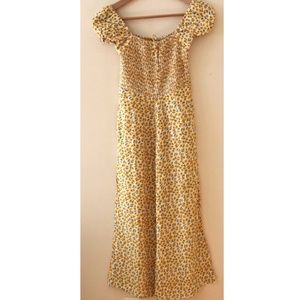 faithfull laszlo smocked jumpsuit